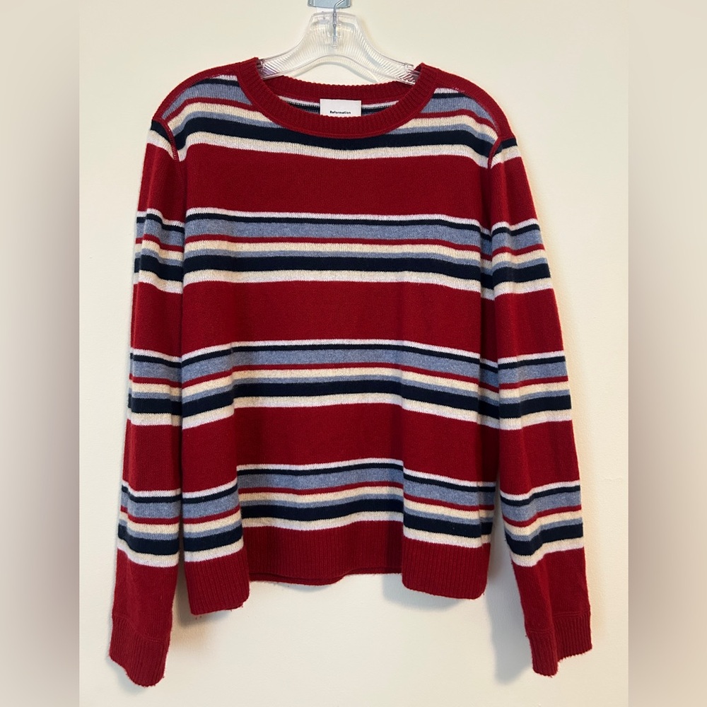 Reformation Boyfriend Cashmere Sweater